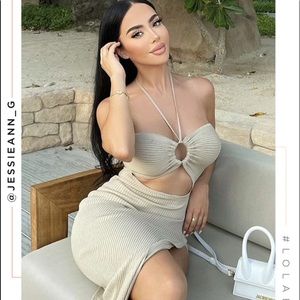 High Slit Maxi dress